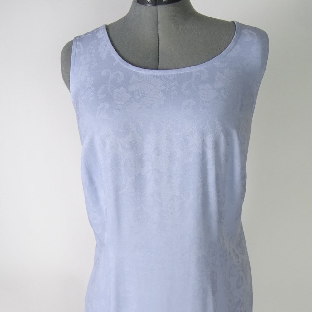 KSL Karin Stevens Women's  Light Blue Floral Periw